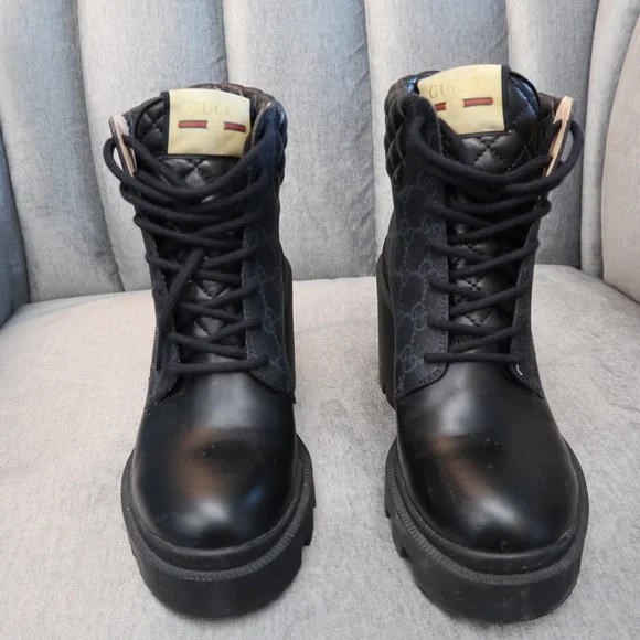 6️⃣0️⃣0️⃣Gucci GG Ankle Boots - Picture 3 of 6